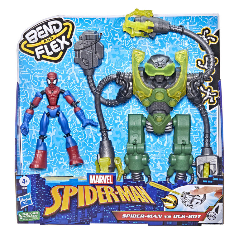 Hasbro Spider-man Bend and Flex Action Figure Marvel Toy for sale online
